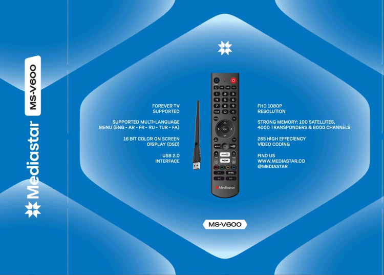مدیا استار مدل MS_600